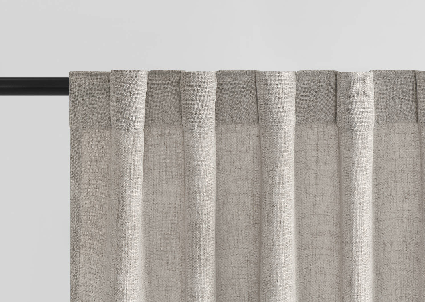 Rideau Allester 96 po cendr&eacute;