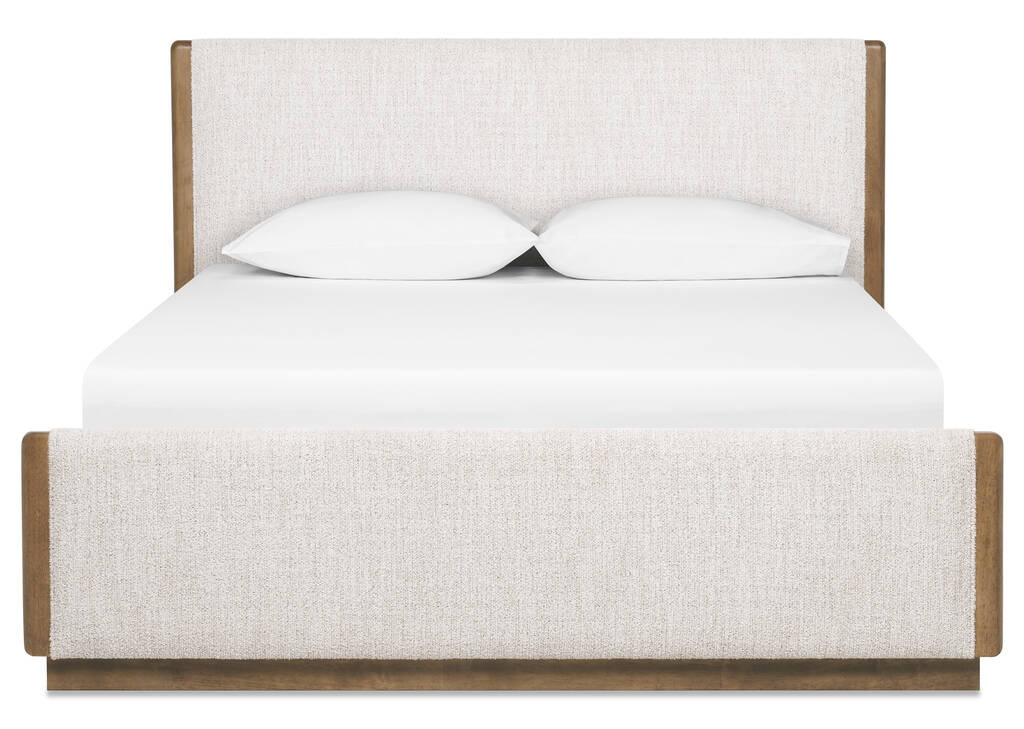 Wallen Bed -Dunn Clay/Lowen Oat, QUEEN