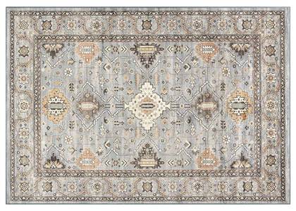 Yara Rug - Blue/Rust