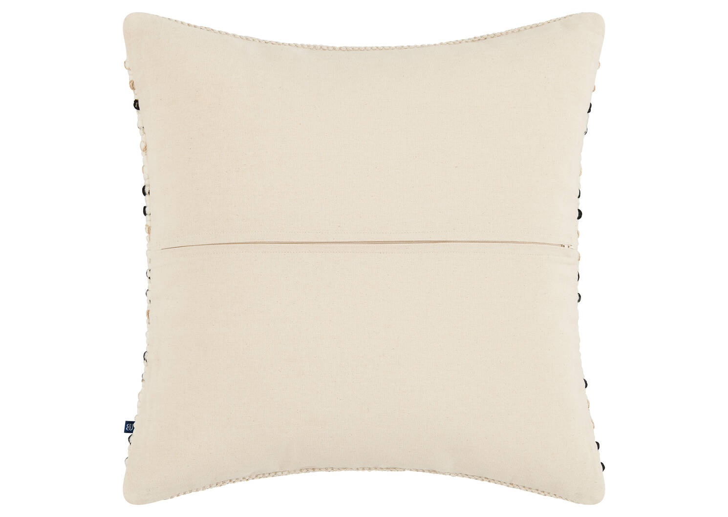 Balan Striped Pillow 20x20 Natural/Bl