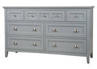 Parker 7 Drawer Dresser -Cato Grey