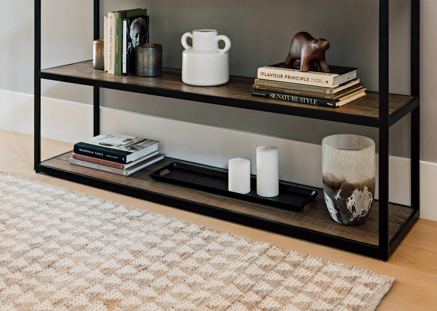 Ethan Accent Rugs Ivory/Natural