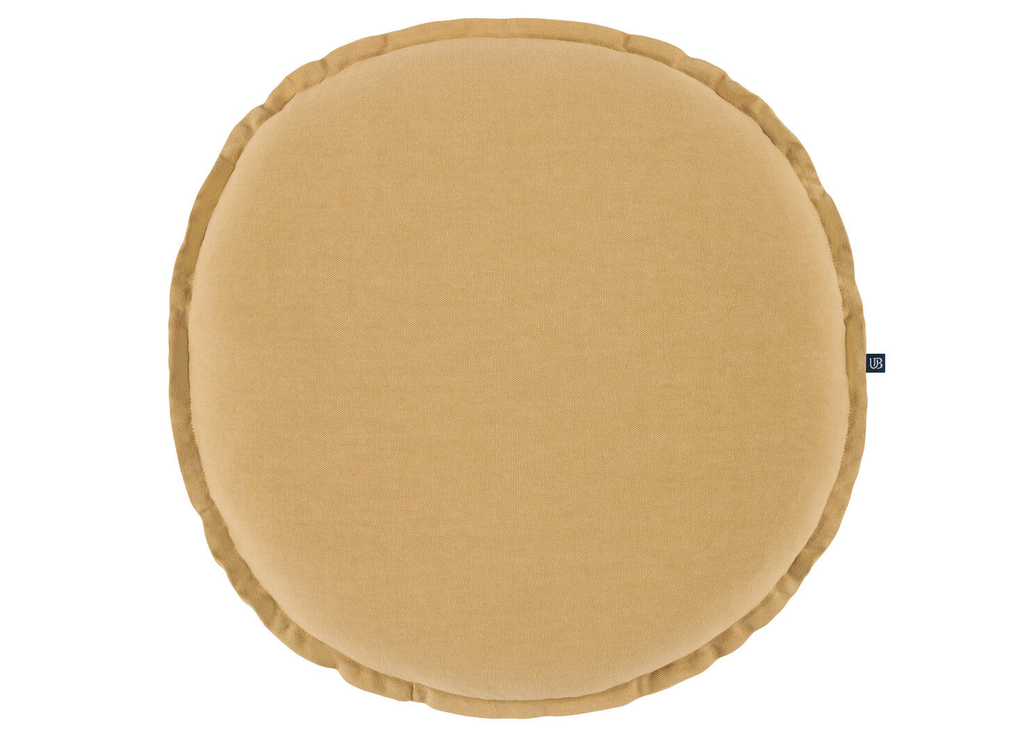 Faria Cotton Round Pillow Amber