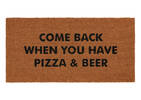 Pizza & Beer Doormat