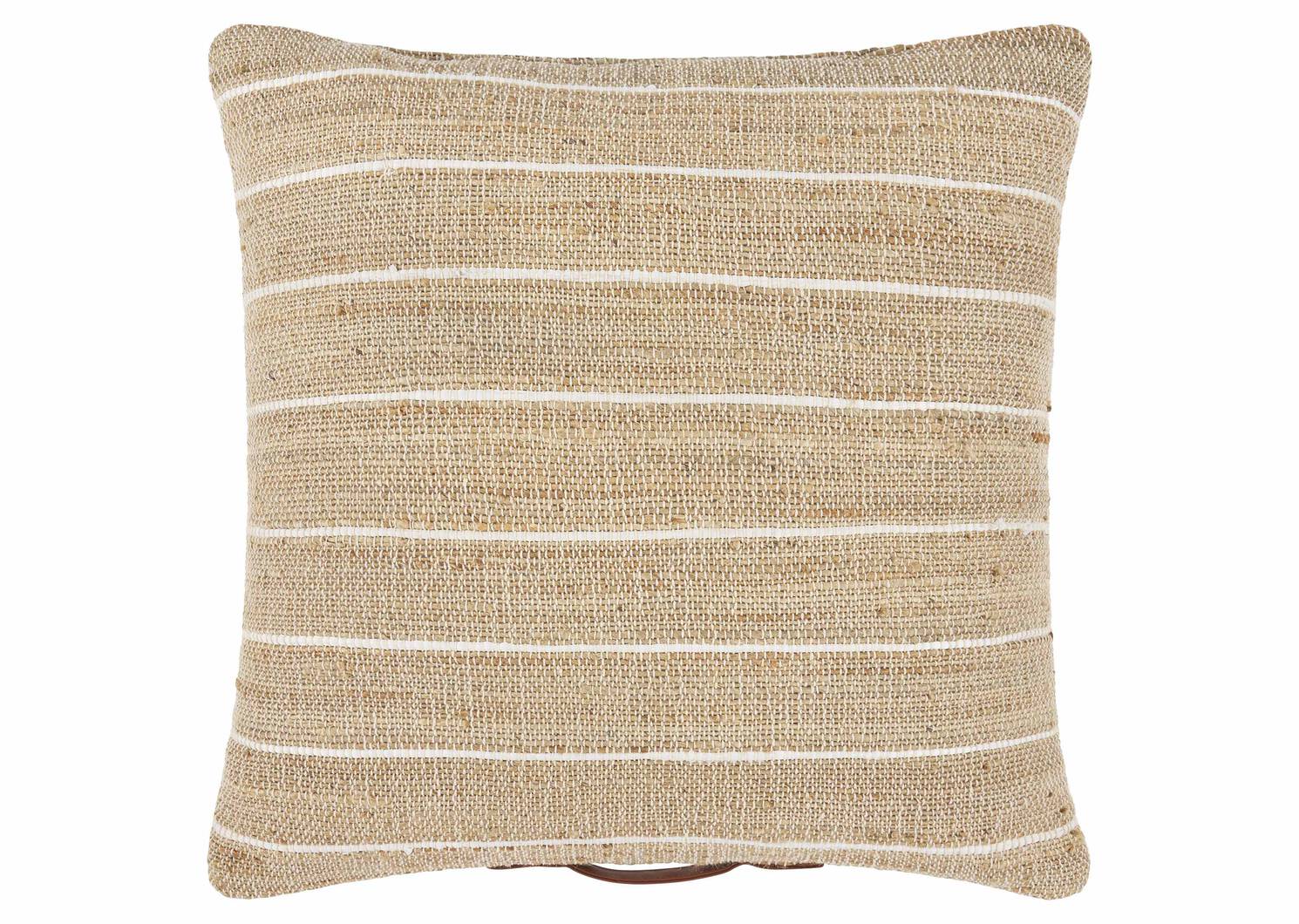 Coussin de sol en jute Andee naturel