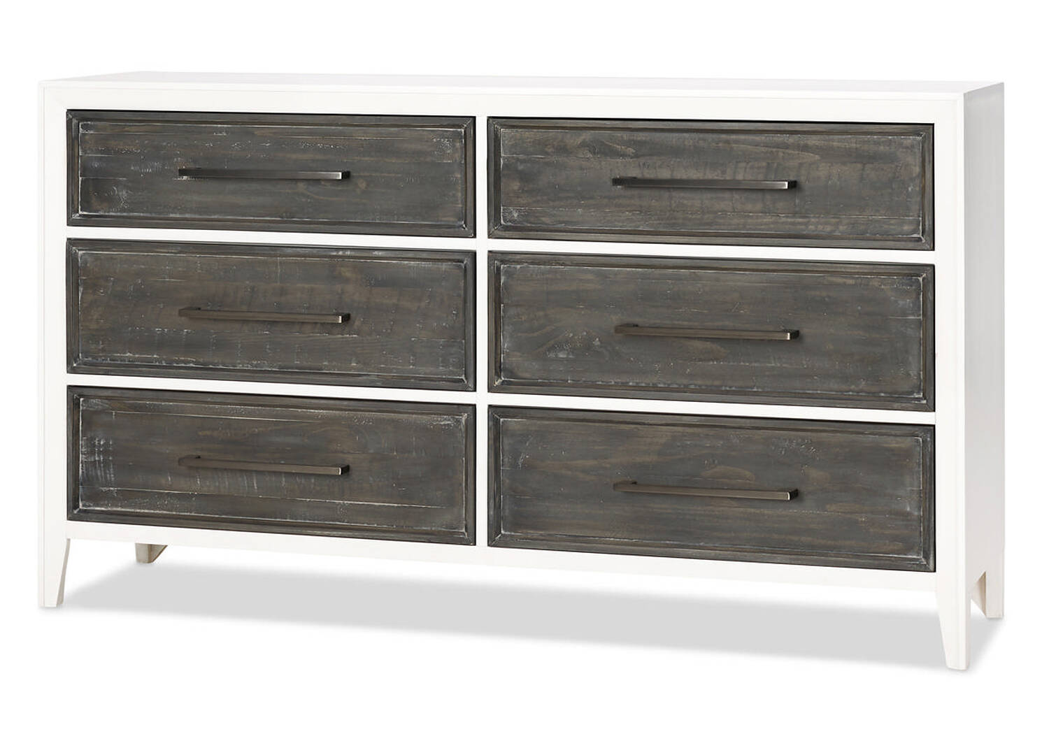 Marina Bay 6 Drawer Dresser -Skye Grey