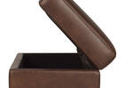 R-pieds rang. en cuir Whistler -café