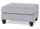 Bronx Ottoman -Tony Grey