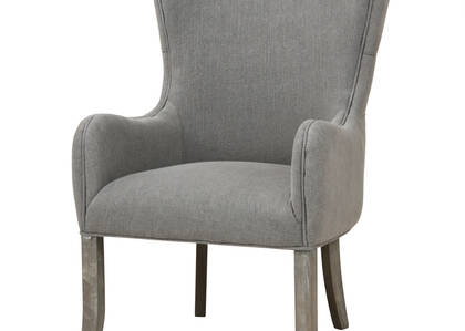 Oak Bay Host Chair -Nantucket Grey
