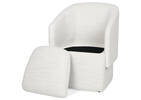 Sinatra Storage Chair -Luly Ivory