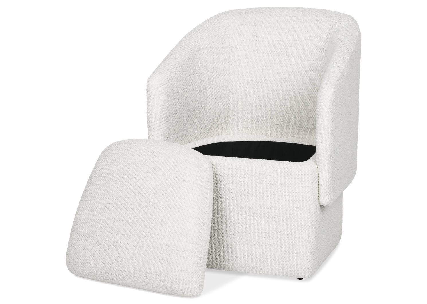Sinatra Storage Chair -Luly Ivory
