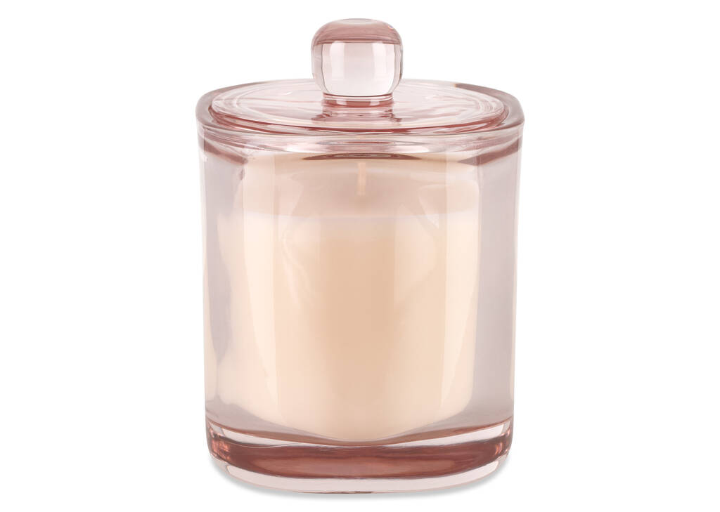 Petite bougie en pot Mimi rose