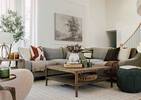 Tapis en laine Nichols 96x120 gris/iv