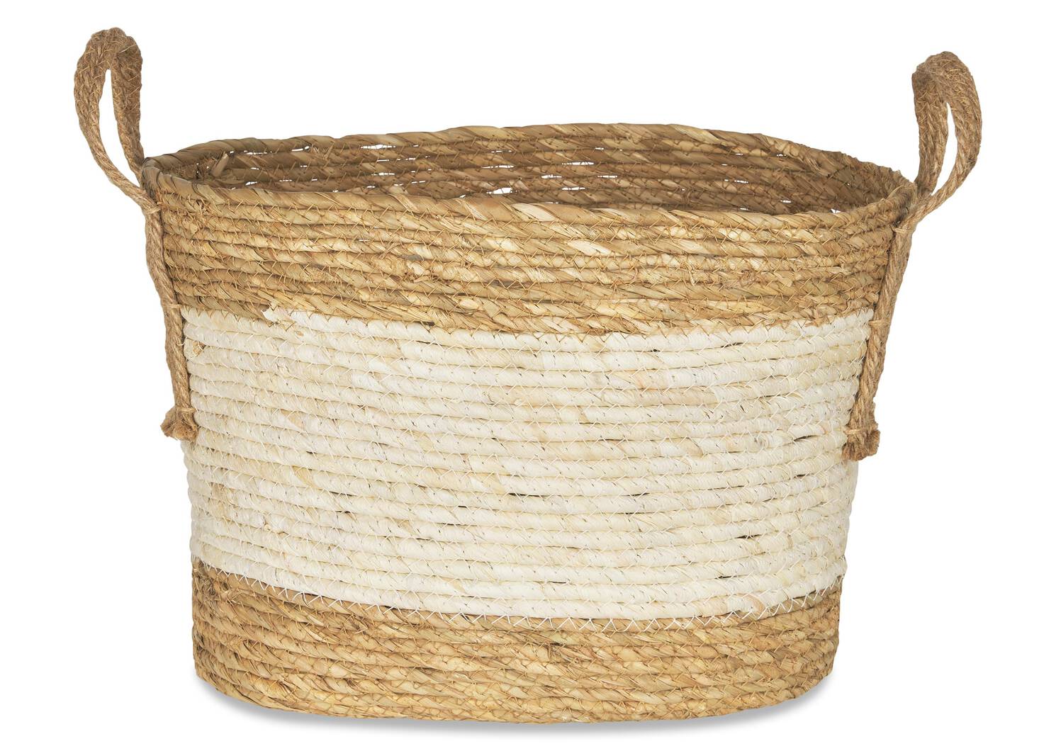 Zelie Basket Large Natural/Ivory