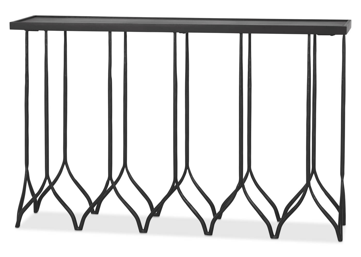 Caspian Console Table -Bestia Ebony