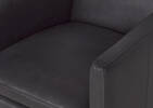 Camilo Leather Armchair -Vista Shadow