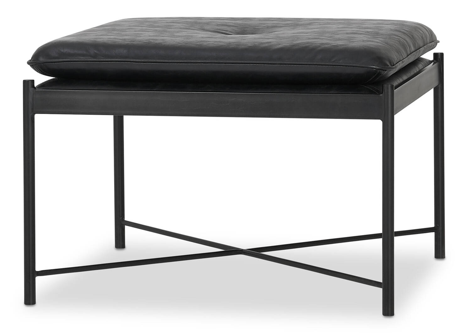 Maxwell Ottoman -Como Black