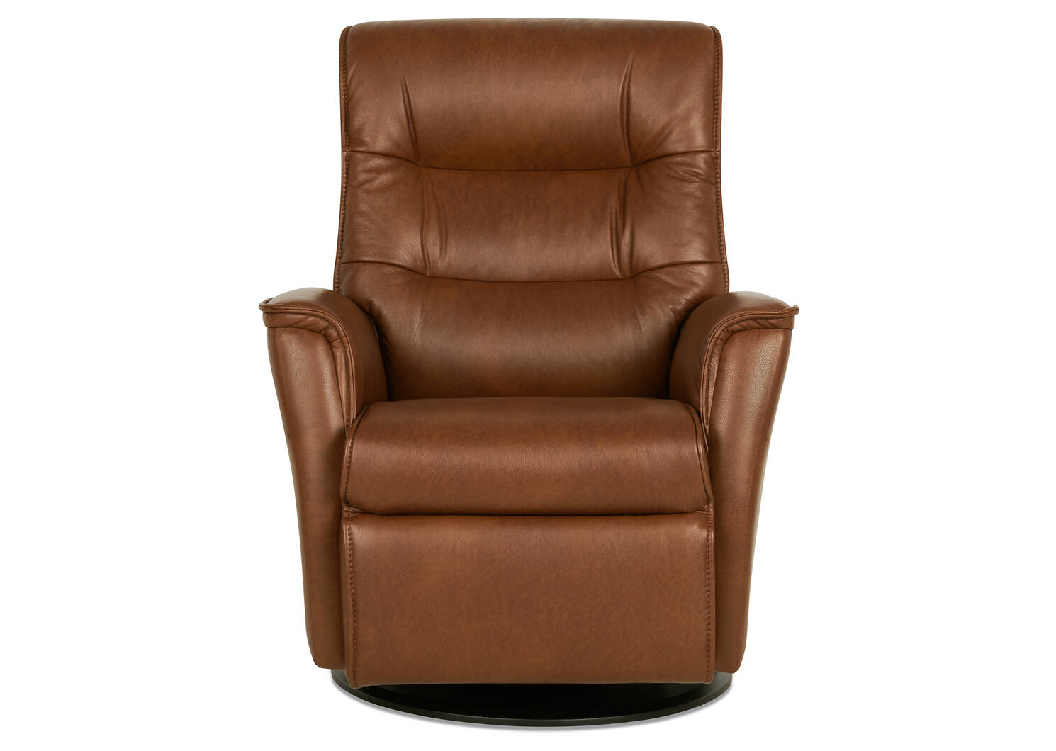 Paramount Leather Recliner -Sol Caramel