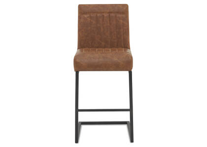 Tabouret Barkley -Scott cognac