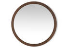 Keir Wall Mirror Walnut