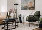 Tables basses gigognes Irwin -bronze