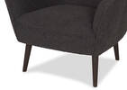 Fauteuil Dolly -Woolly charbon