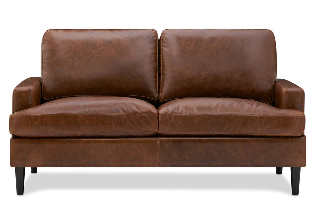 Causeuse en cuir Savoy -Jasper noyer