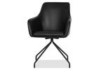 Salazar Swivel Dining Chair -Pierce Jet