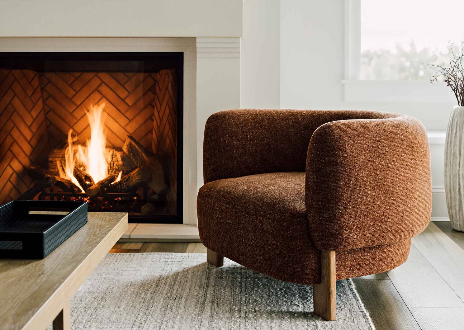 Fauteuil Yara -Cove henné