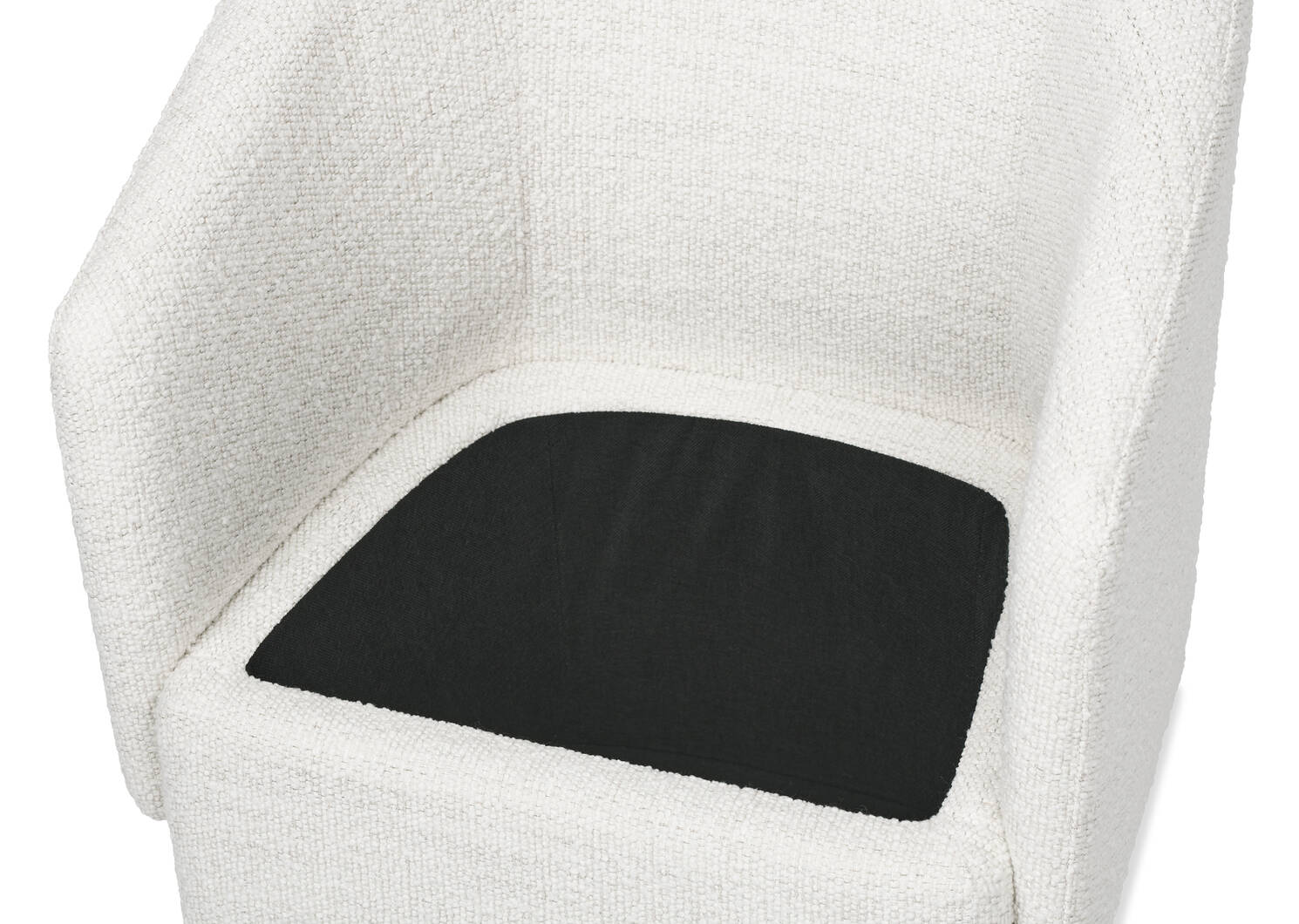 Sinatra Storage Chair -Luly Ivory