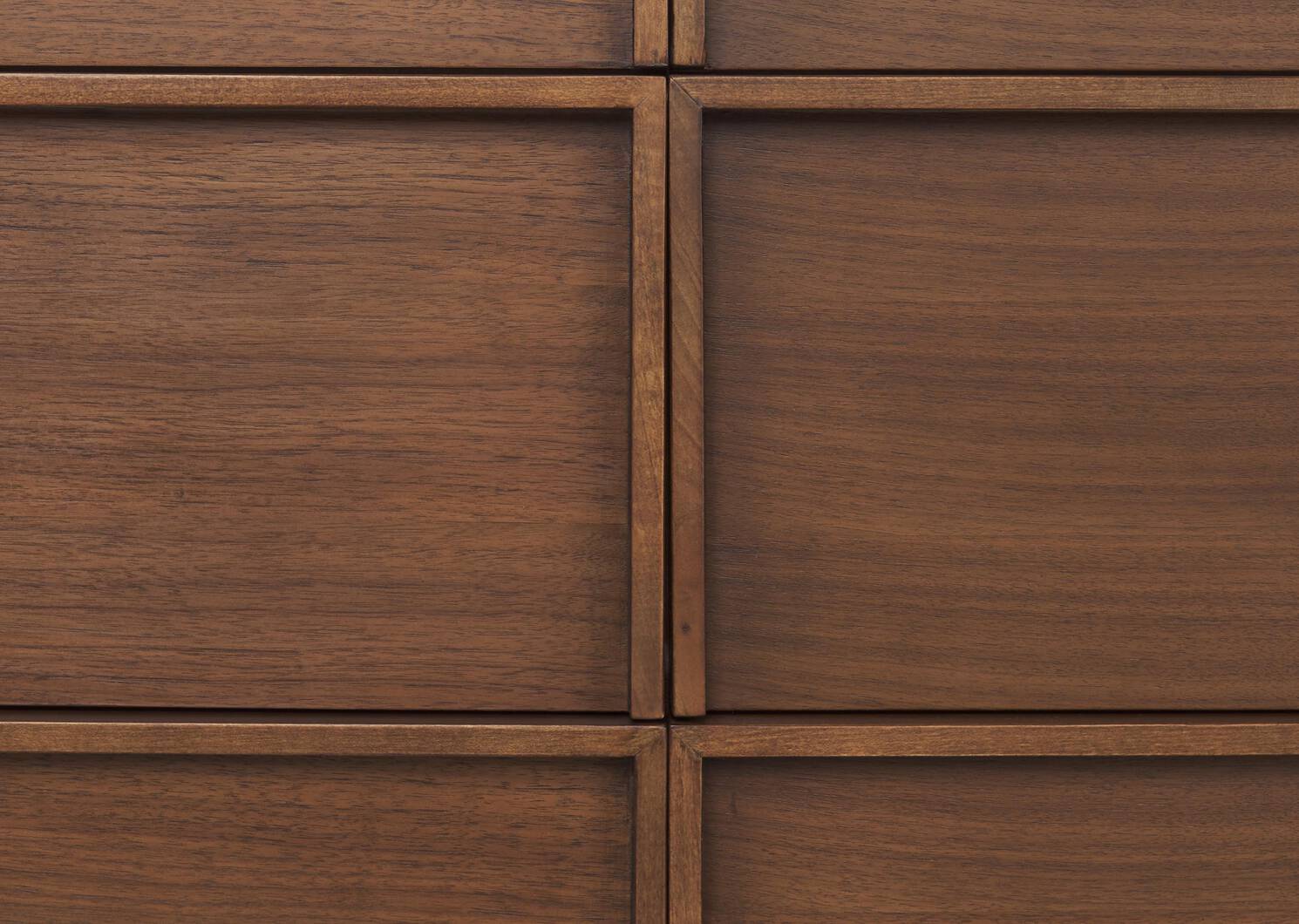 Tanner 6 Drawer Dresser -Archie Walnut