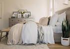 Sinclair Duvet Sets - White