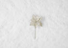Opal Flower Pick White