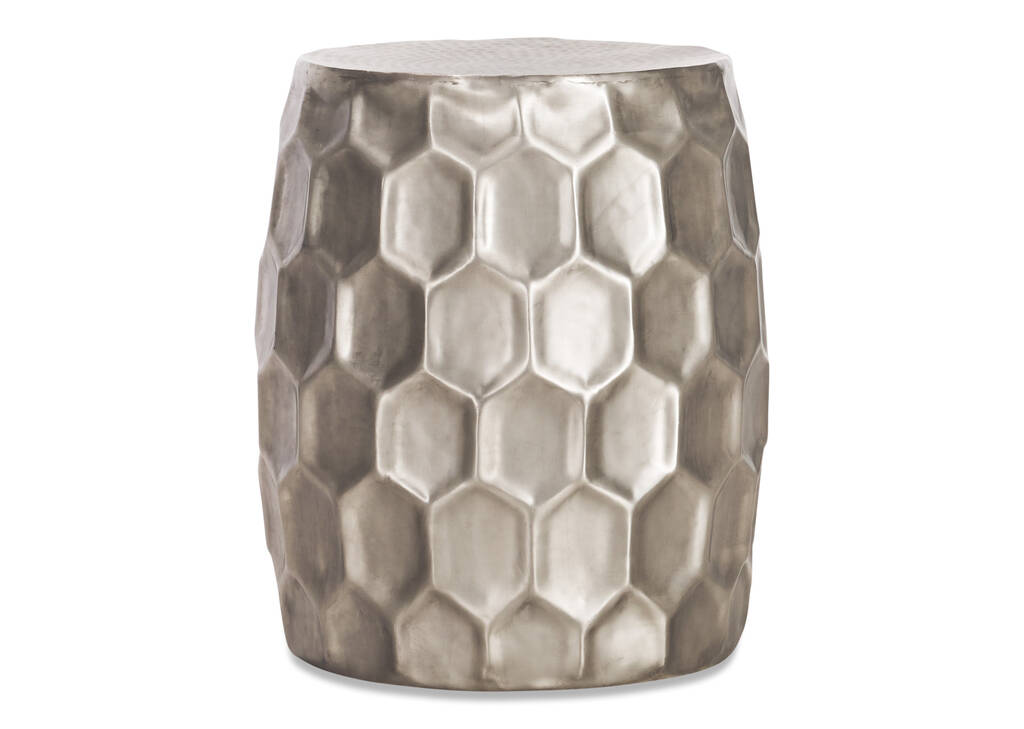 Quincy Side Table -Nickel
