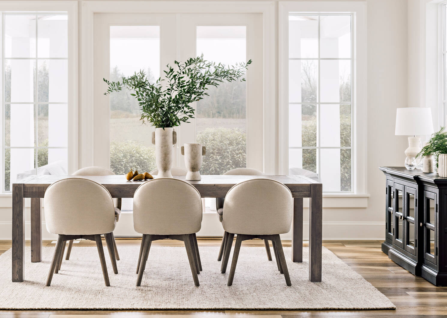 Table rallonge Northwood-Stanton bois gr