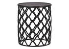 Ashbury Side Table -Aged Bronze