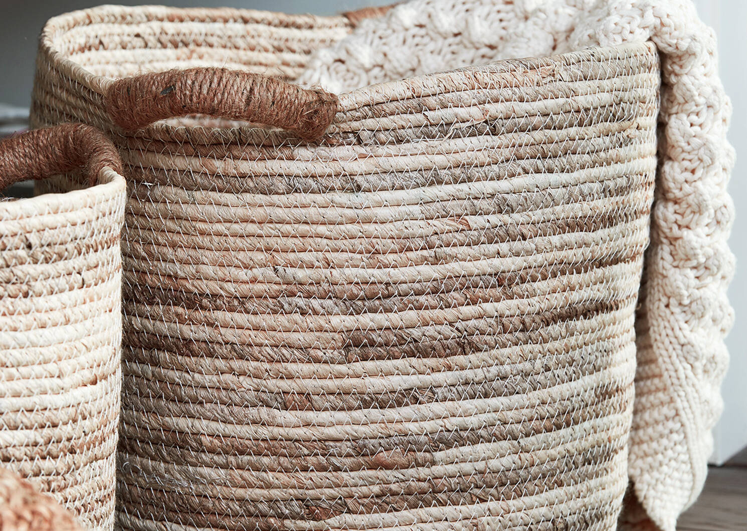 Isidora Basket Small Seagrass