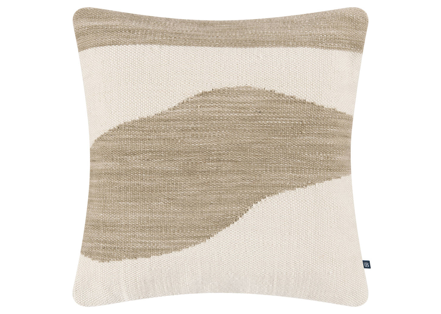 Coussin ext. Miran 21x21 ivoire/gris