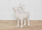 Dakota Reindeer Planters -White