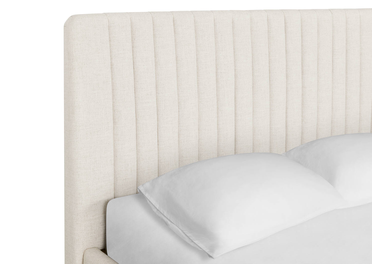 Abbott Bed -Levie Sand, QUEEN