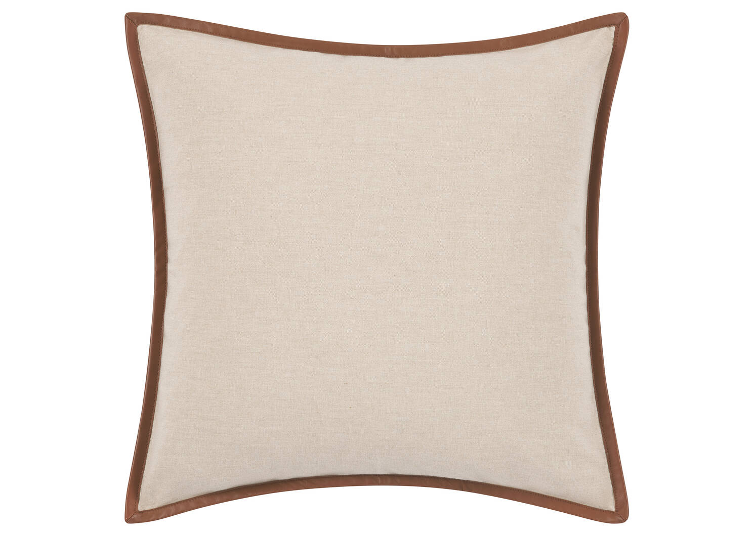 Lois Cotton Pillow 20x20 Ivory/Tan