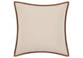 Lois Cotton Pillow 20x20 Ivory/Tan