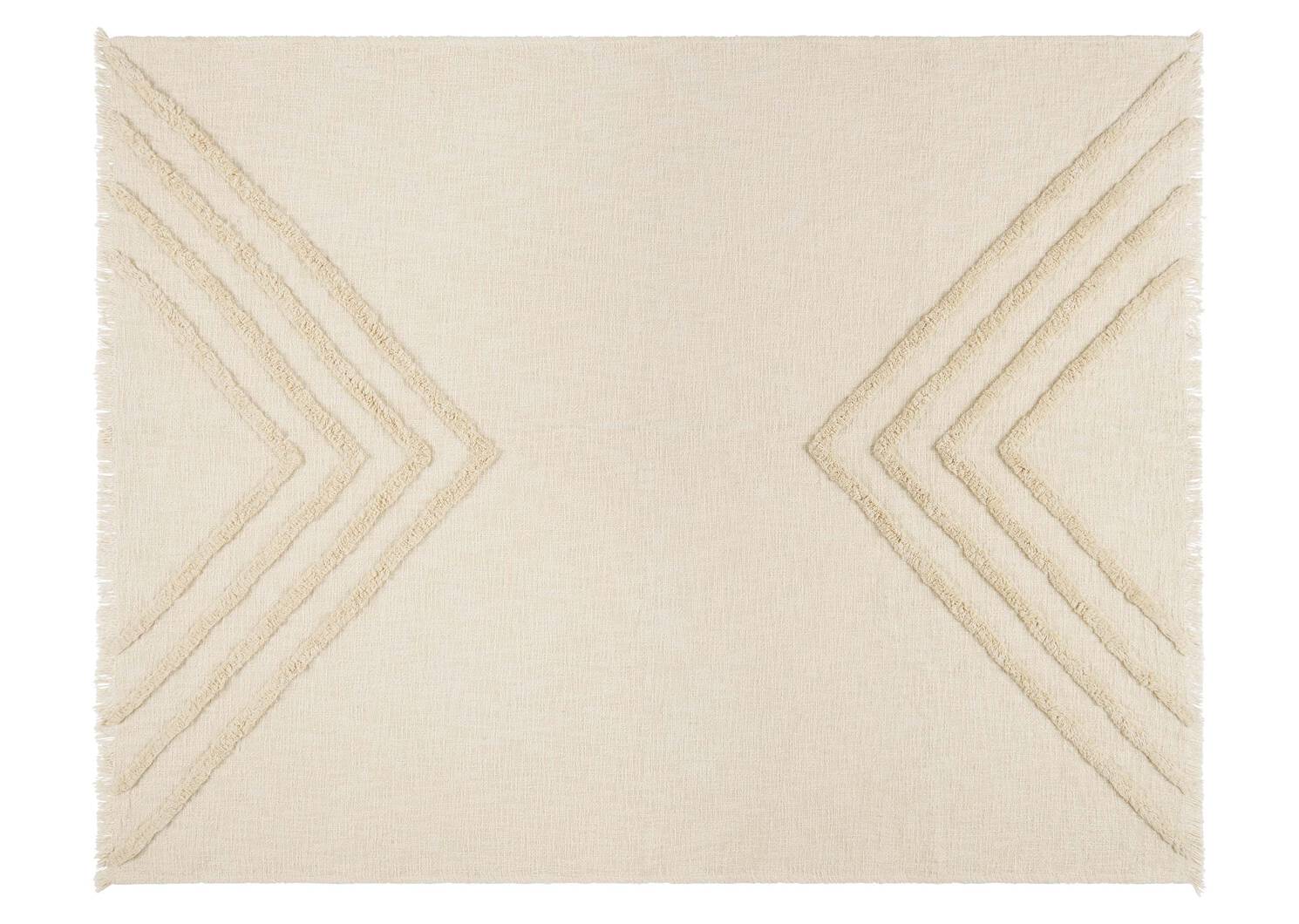 Capstone Tufted Throw Sand