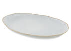 Crofton Glazed Serving Platter Lt Gre