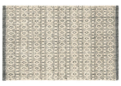 Javier Accent Rugs Natural/Black