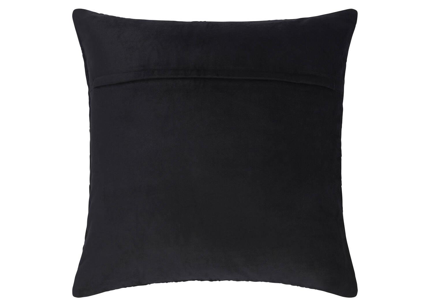 Coussin en velours Galerie 20x20 noir