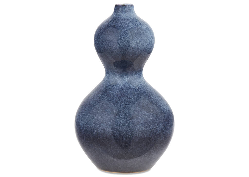Lacie Vase Tall Blue