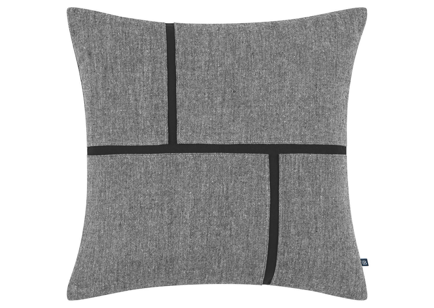 Cecile Pillow 20x20 Grey/Black