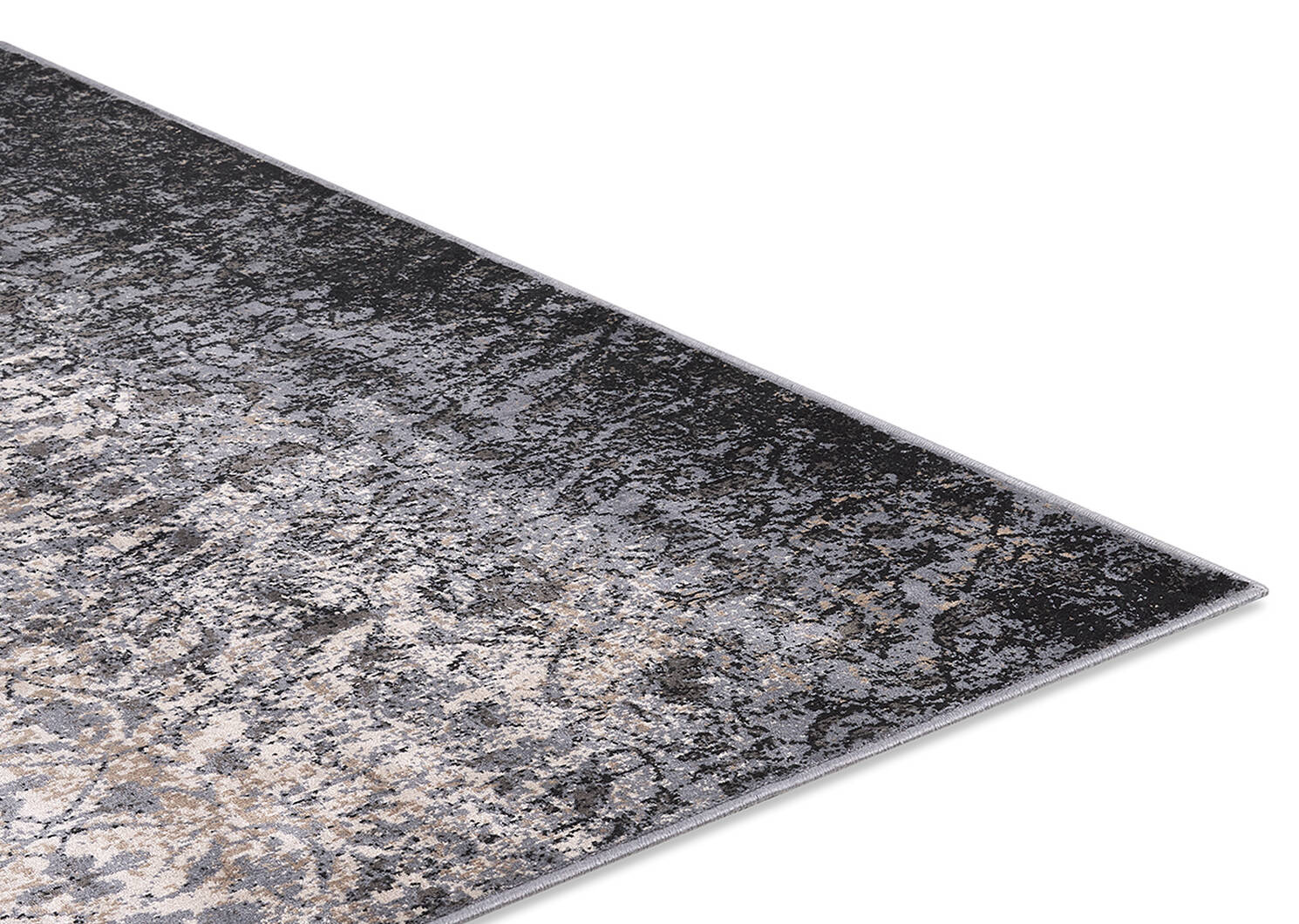 Rousseau Rug - Grey/Black