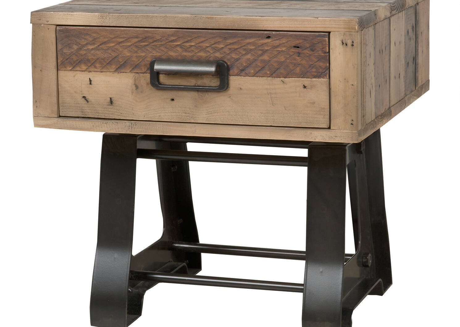 Distillery Side Table -Craft Pine